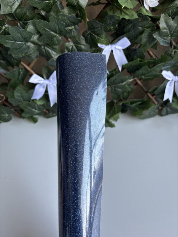 Flex bleu paillette foncé